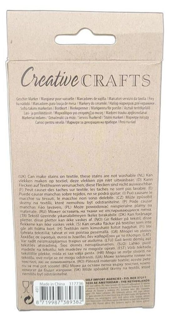 Geschirrmarker 6er Set 6 Farben Produktbild 