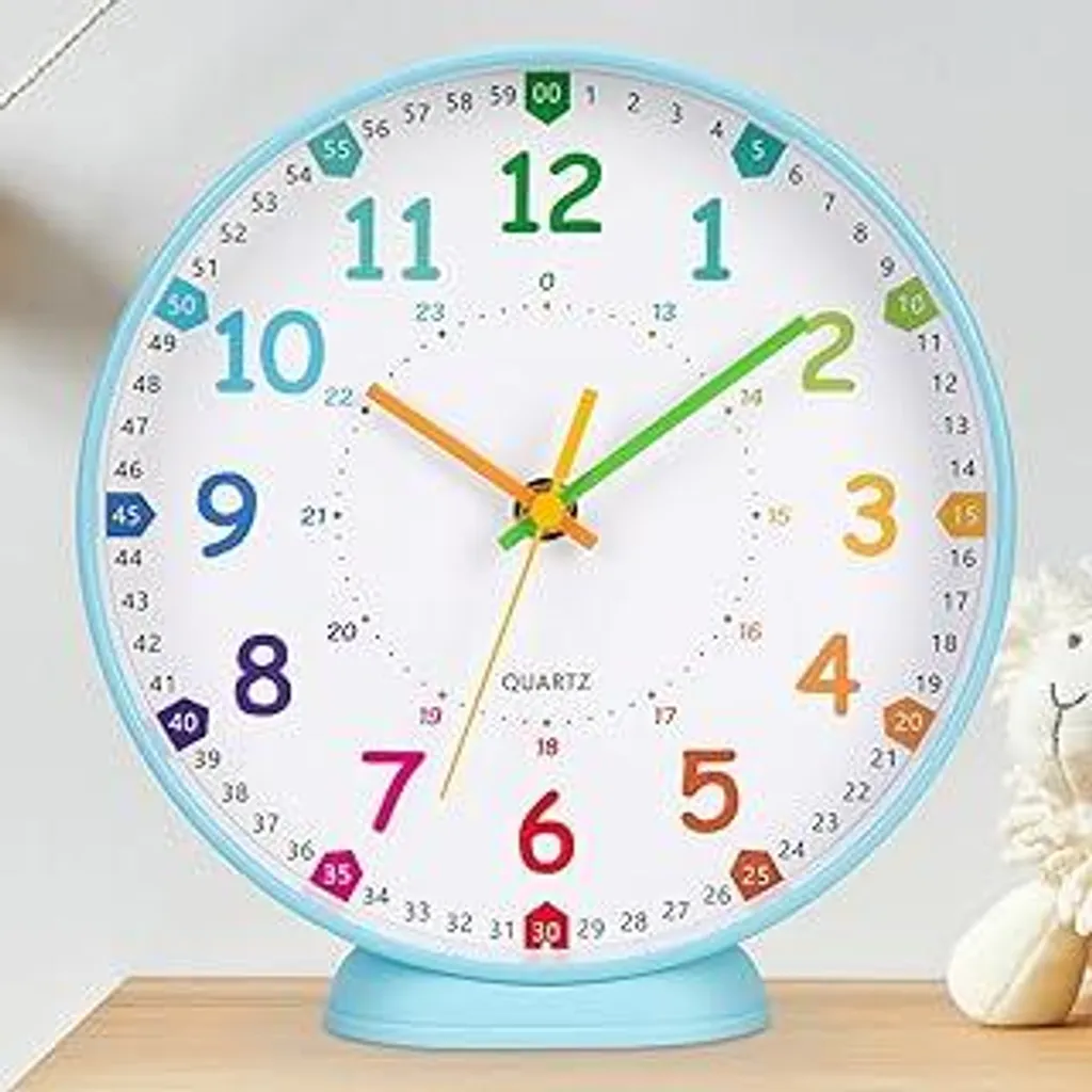 Orologio da Parete Bambini VIVILINEN 20cm - Il Regalo del Cuore