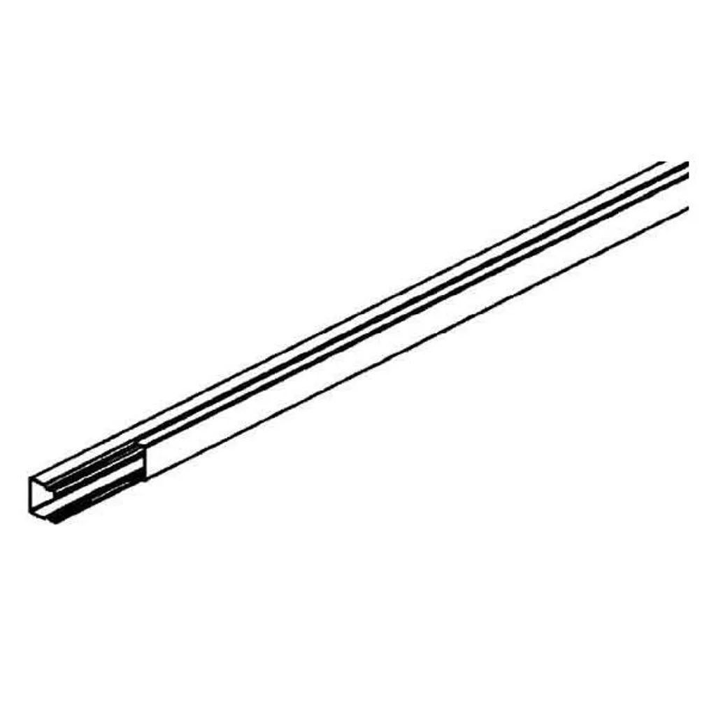 Goulotte LFK 16x16mm RAL 9001 crème LLK 16.016 W avec couvercle 2m