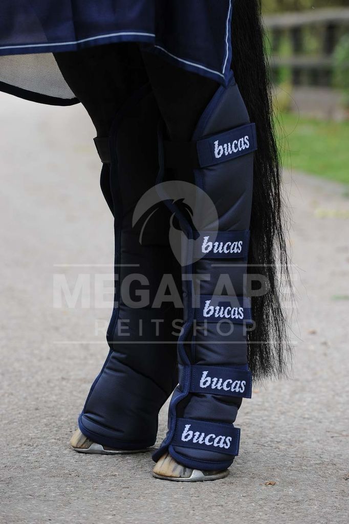 Bucas Transportgamaschen 2000 Boots - Navy, Größe:Vollblut (M)