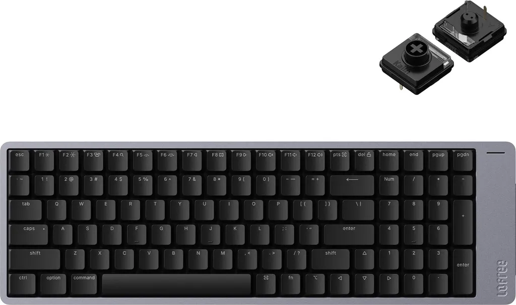 Clavier Mécanique Bluetooth Low-Profile Lofree Flow 2 100 Touches US