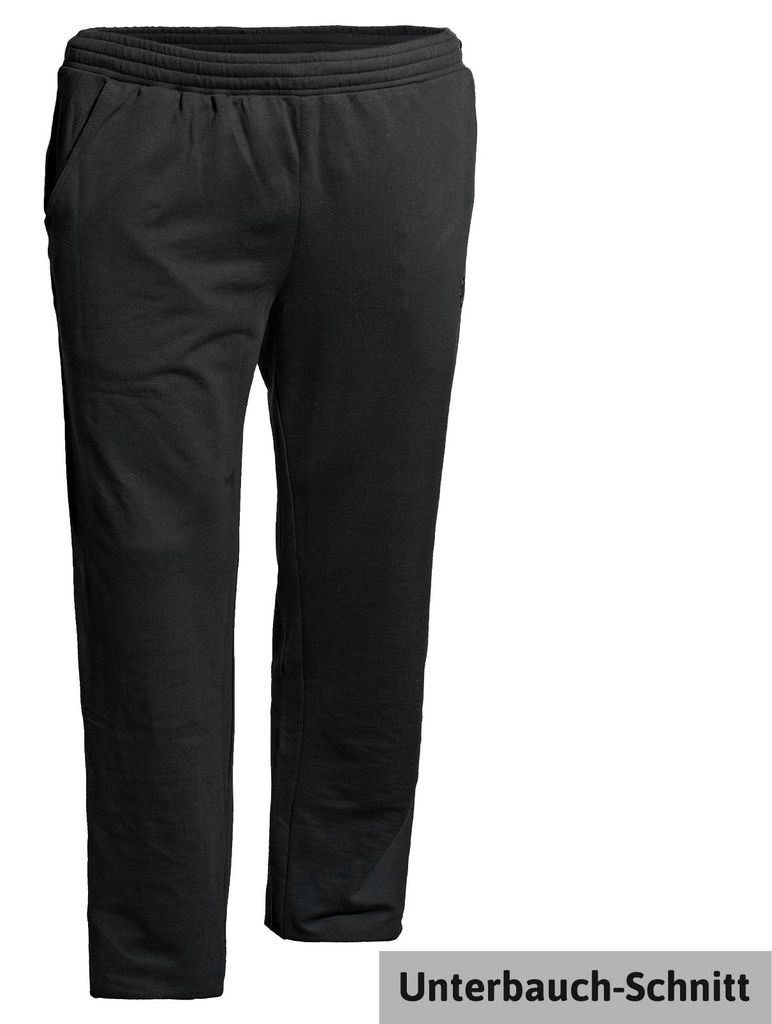 Ahorn Sportswear XXL Sweathose Kurzgröße schwarz