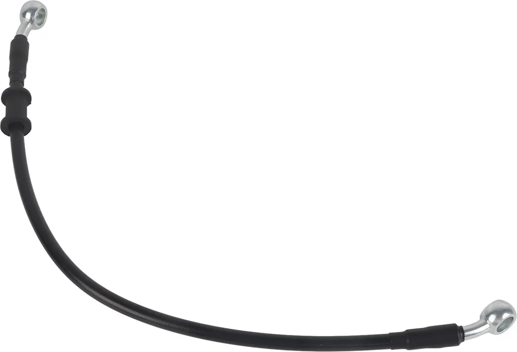Tubo Freno Moto 40cm in Acciaio Treccia Nero - Kit Universale Frizione