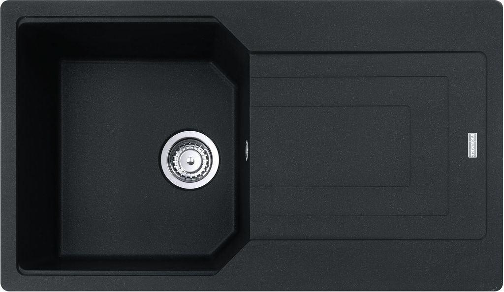Franke Einbauspüle Fragranit Urban UBG 611-86 – Black Matt