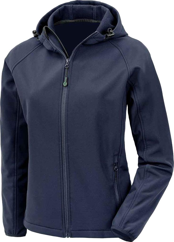 Result Genuine Recycled - Softshelljacke Zum Bedrucken für Damen RW10009 (XXL) (Marine)