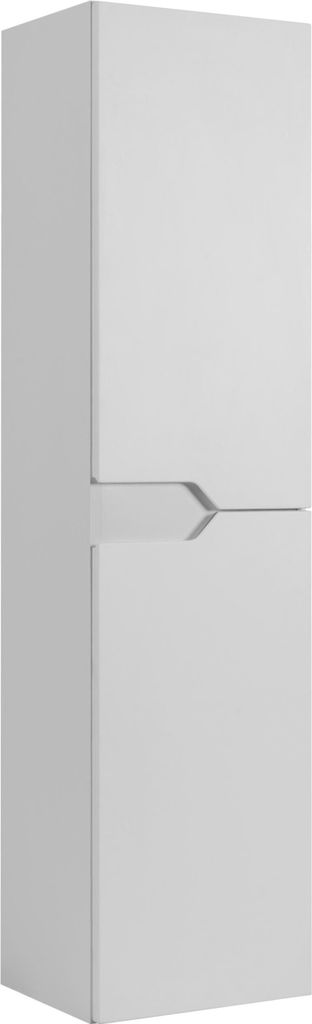RODAN | Armadio alto per bagno - Bianco - 136 cm - MODERN - Immagine del prodotto 