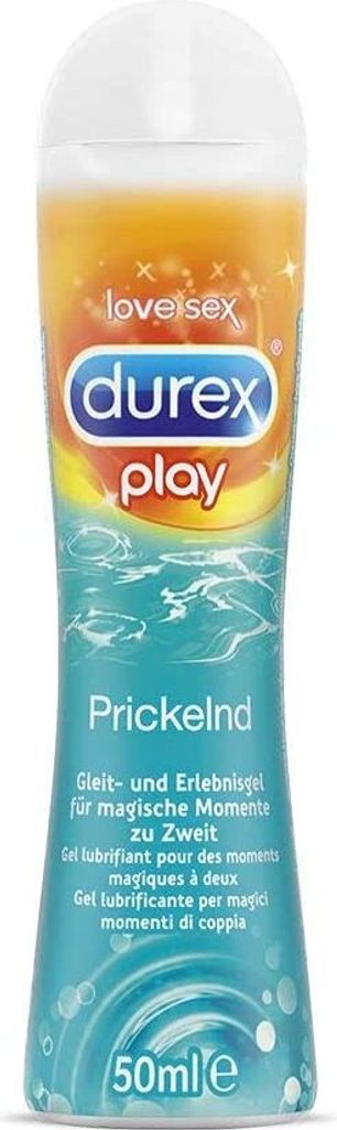 Durex Play Gleitgel Gleitmittel Ausprobierpaket | Prickelnd