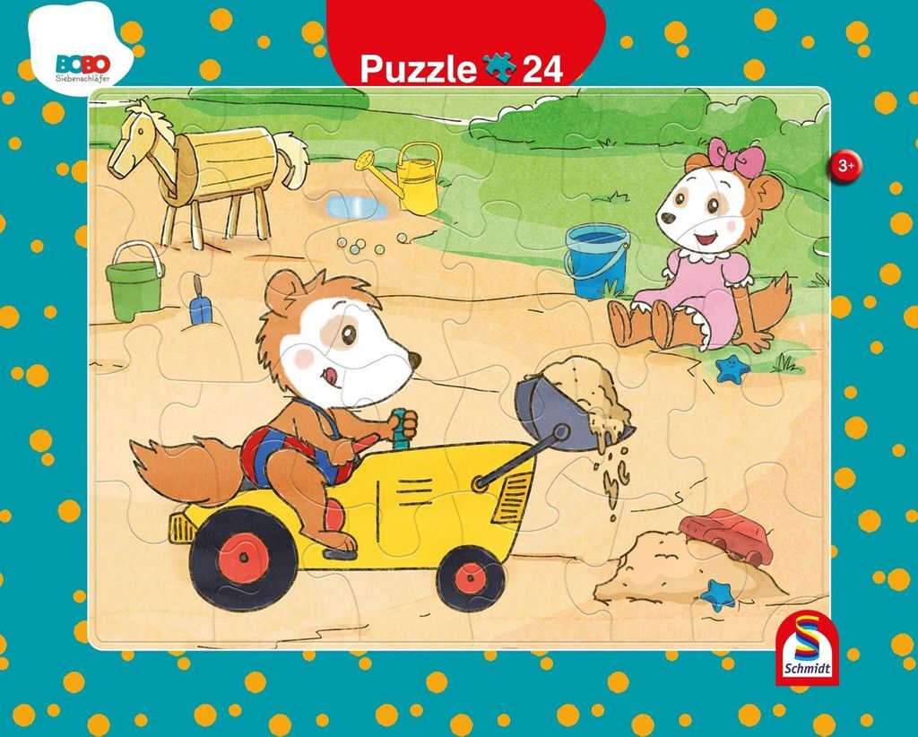 Schmidt Spiele 56809 2erSet RAPU Bobo Siebenschläfer 24 Produktbild 