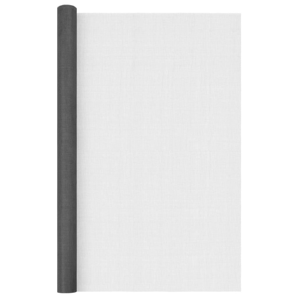 vidaXL Fliegengitter Fiberglas 80x2000 cm Schwarz Produktbild 