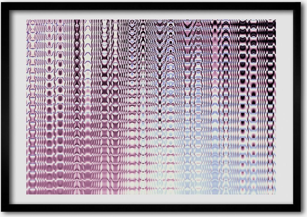 Bild - Bilderrahmen - 100 cm x 70 cm - MDF - Rahmen - Foto Produktbild 