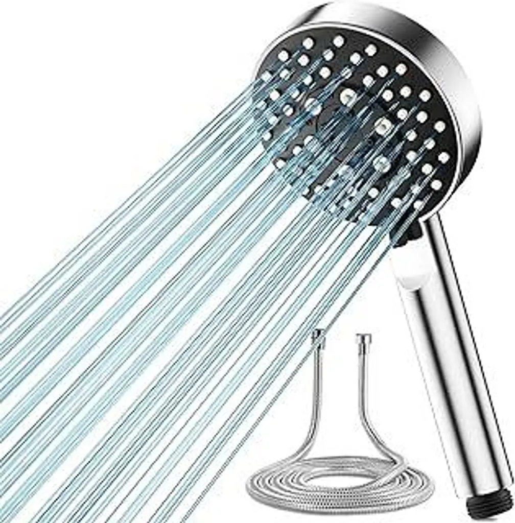Soffione Doccia a Mano Magichome Turbo: Installazione Facile e 5 Getti