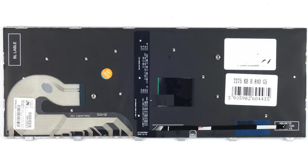 Clavier de remplacement pour HP EliteBook 840 G5 défectueux - 2