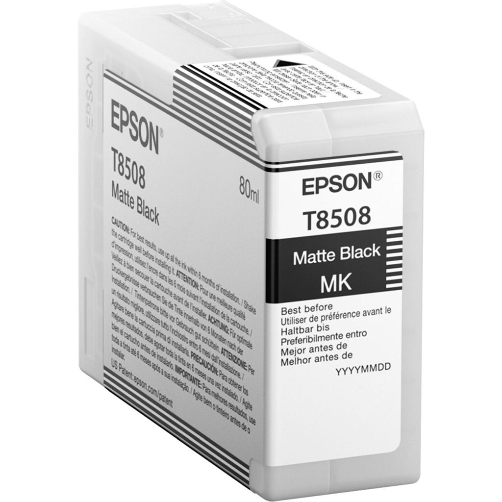 Epson Tintenpatrone matte black T 850 80 ml T 8508
