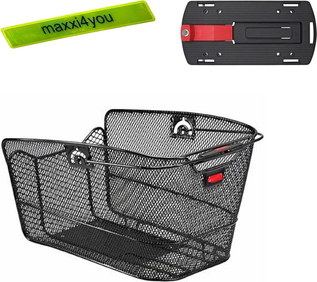Rixen & Kaul Cestino posteriore Citymax GTA Nero con set di Immagine del prodotto 