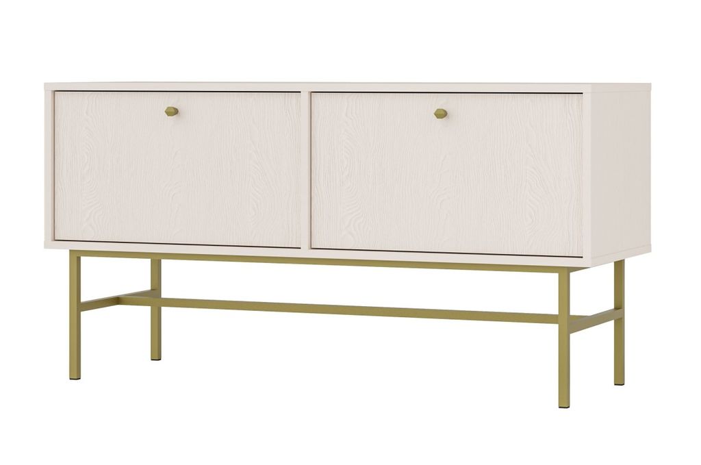 TV-Ständer IROS 3 - Beige / Gold