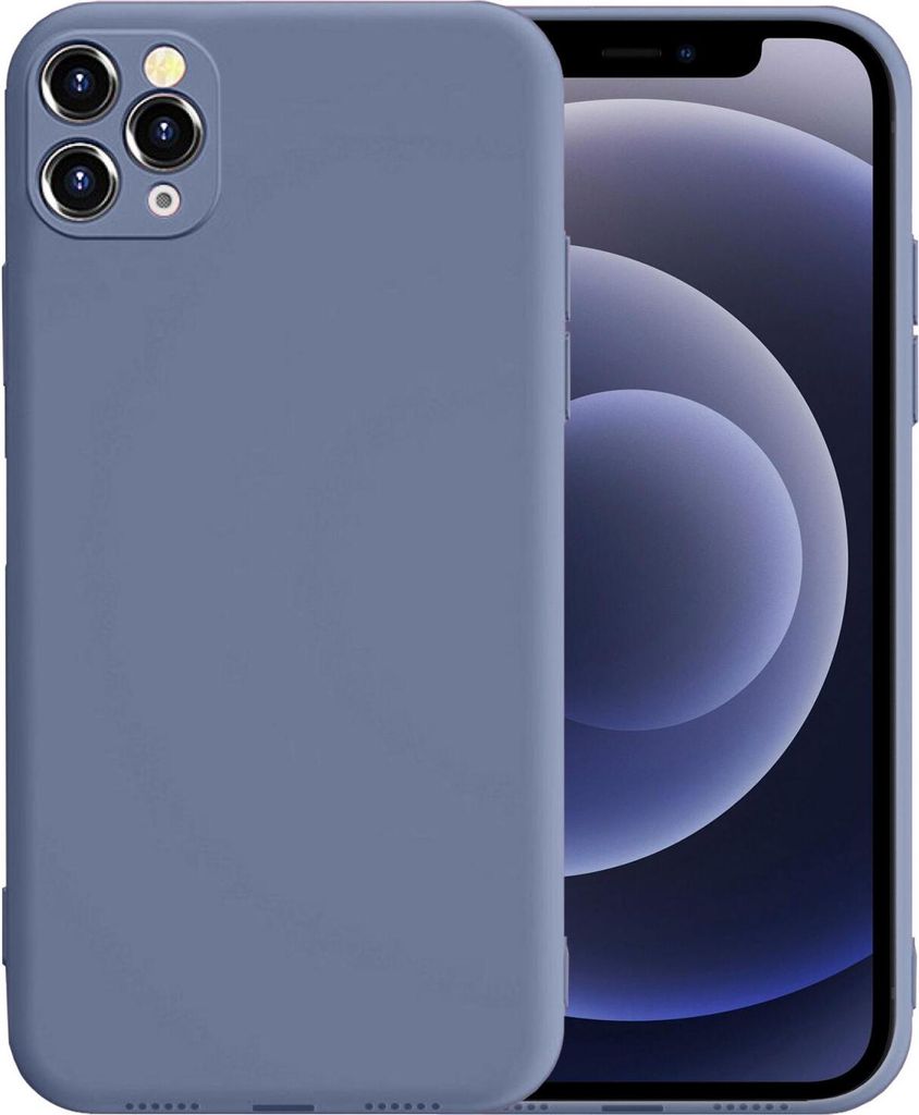 Apple iPhone 12 Pro Round Edge TPU Case Grau