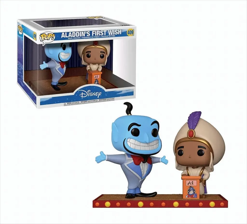 Figurine de collection Pop Aladdin Aladdins First Wish en vinyle