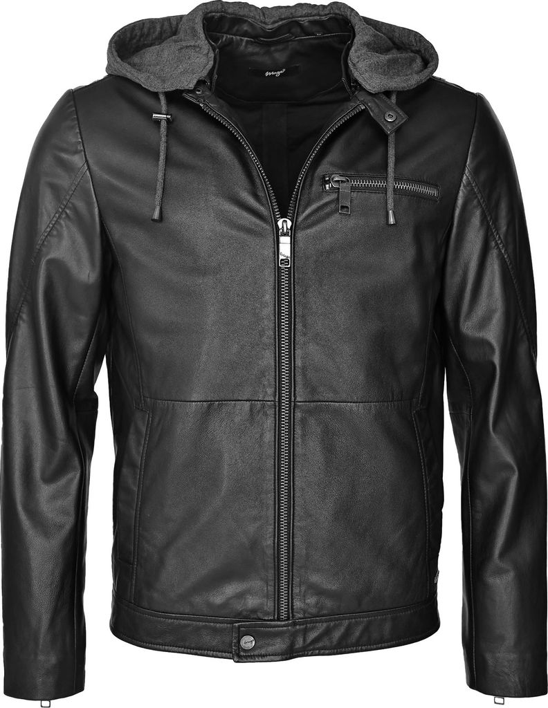Maze Lederjacke 42021311 Herren black XL