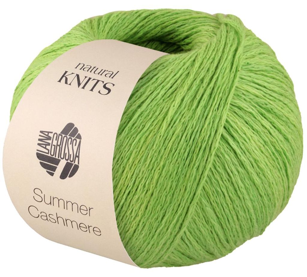 Lana Grossa - Summer Cashmere 0014 frühlingsgrün Produktbild 