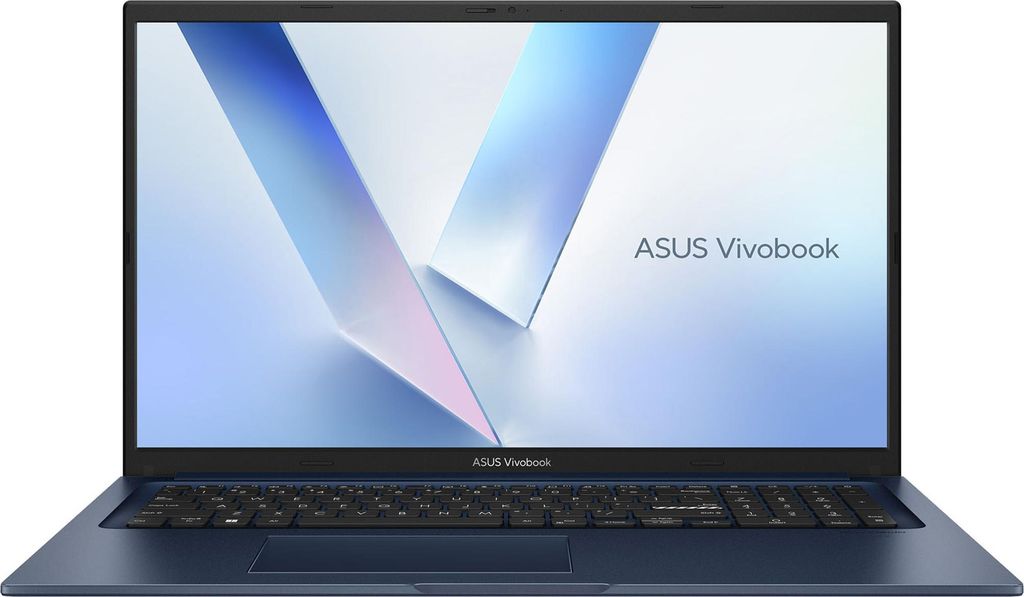 ASUS Vivobook 17 (Quiet Blue, 17,3" Full-HD, Intel Core 5 120U, 24 GB RAM, 1 TB SSD) mit Windows 11 Pro