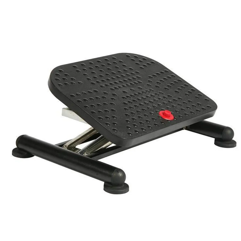 Repose-pieds pour poste informatique Mey Chair EFS 90 noir en plastique