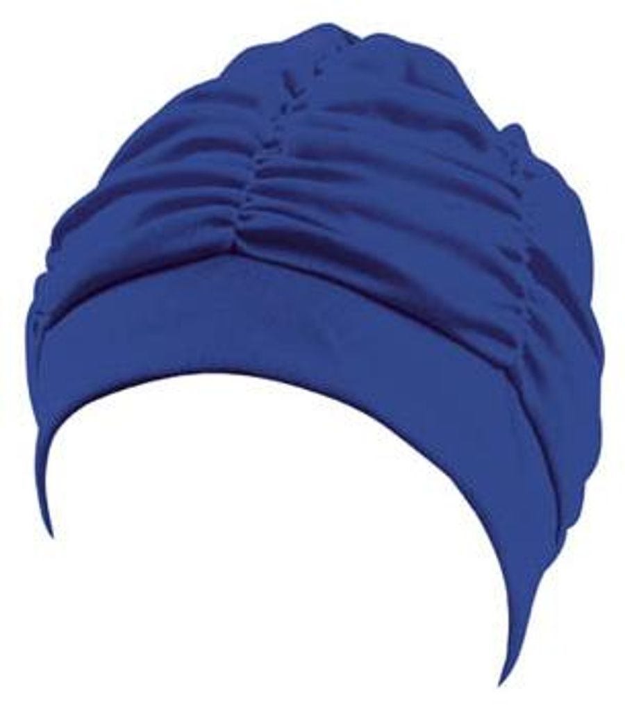 Beco Damen Badekappe | Stoff | Blau