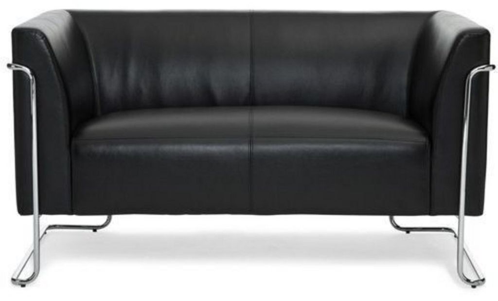 hjh OFFICE Lounge Sofa CURACAO Kunstleder Couch Polstersofa Produktbild 