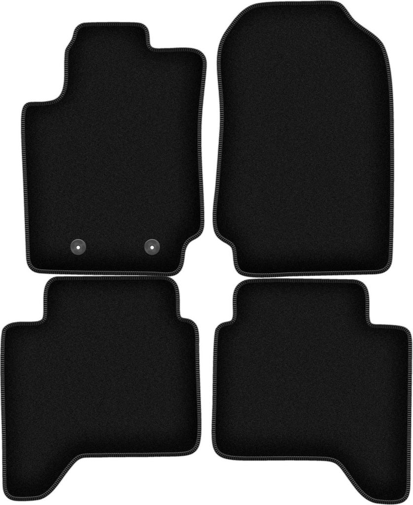 Tappetini in velluto per Ford Ranger Raptor (2019-, pickup) Immagine del prodotto 