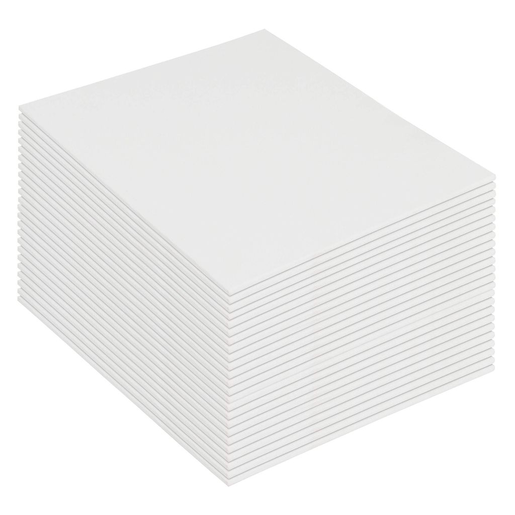 24 Leinwände Set 15x15cm - Leinwand Zum Bemalen Für Acryl & Ölfarben