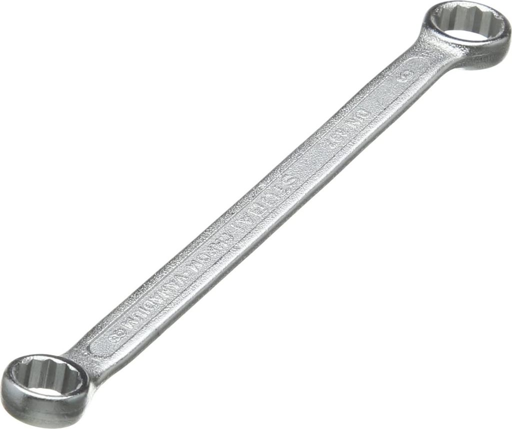 STUBAI Ringschl.DIN 837A, 15°gekr. CV verchr. 8x 9 mm