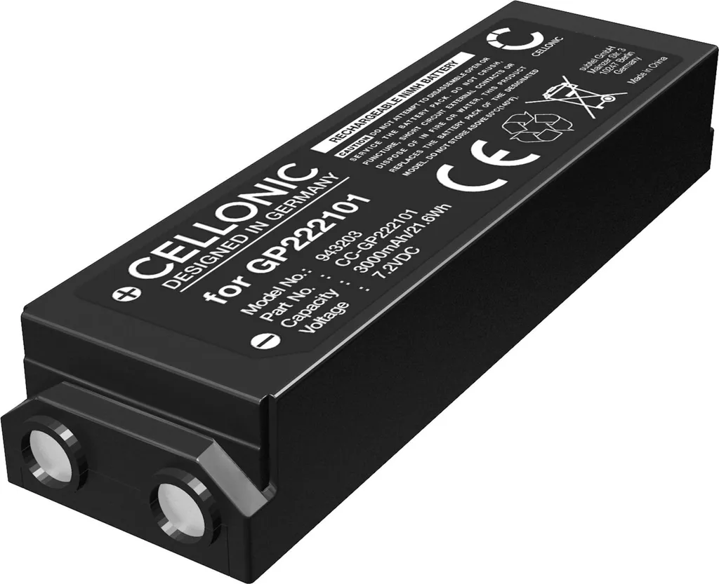Batterie pour Radiocommande Scanreco 592 - 7.2V 3000mAh pour Chantiers
