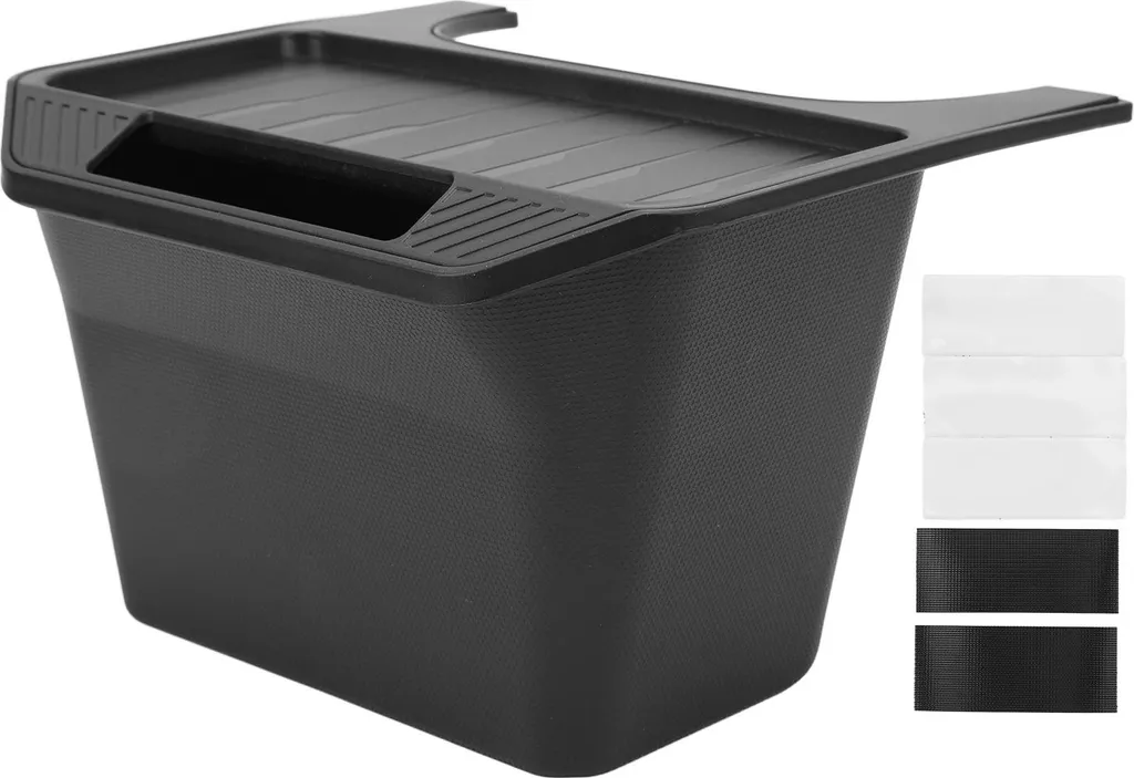 Organisateur console centrale arrière Tesla Model Y noir de grande capacité