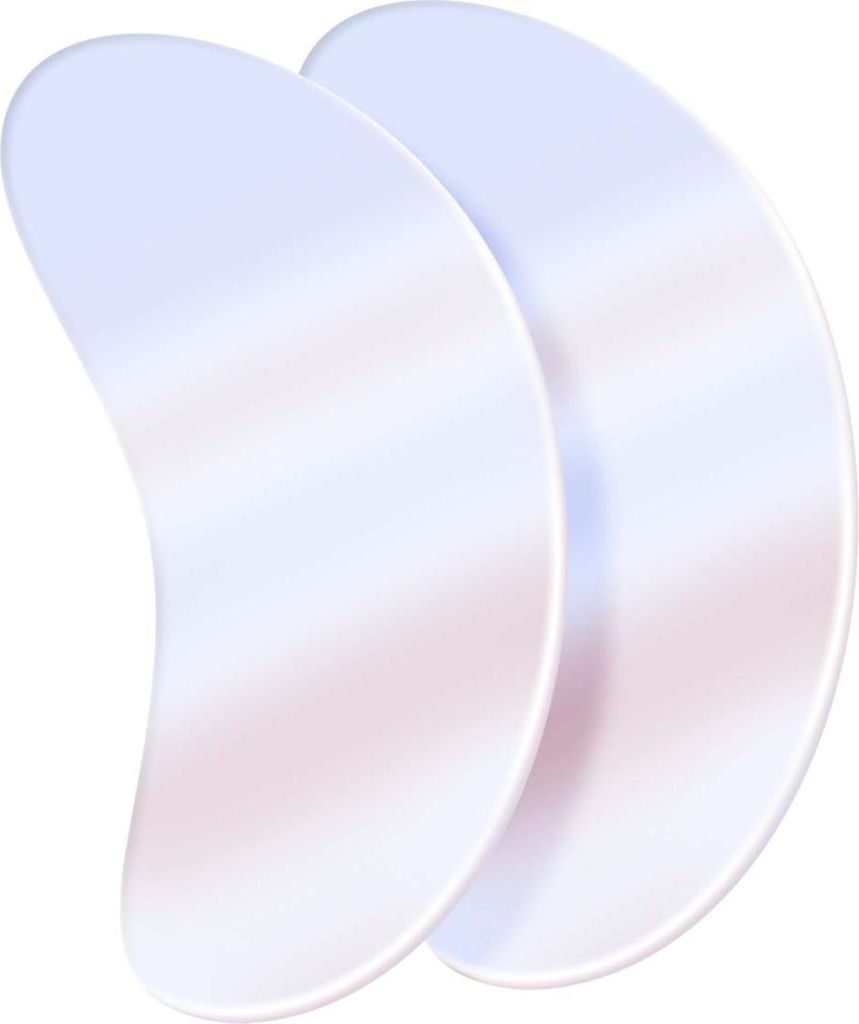 L'Action Paris, 2er Set Augen-Pads Eis-Effekt erfrischend, Transparent