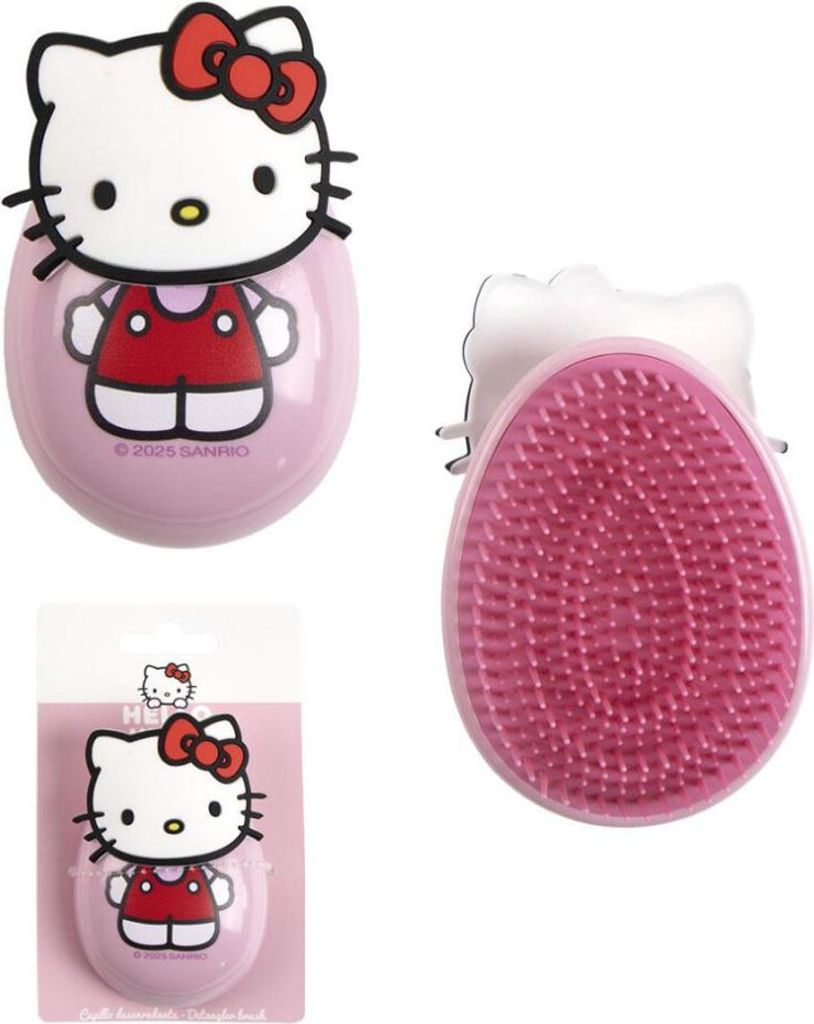 Hello Kitty Detangler 3D Haarbürste 9 cm Produktbild 