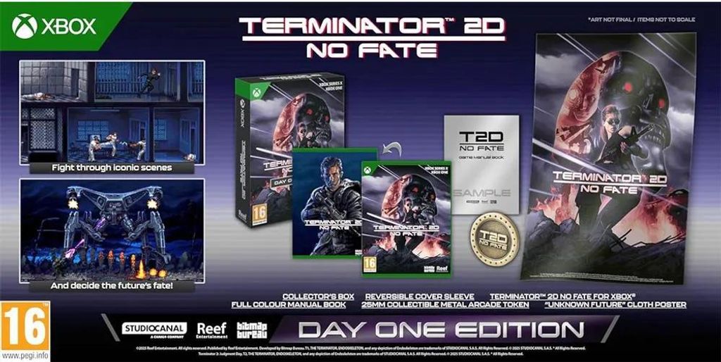 Xbox Games Series X Terminator 2d No Fate Day One Edition Produktbild 