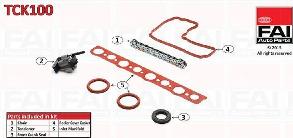 Kit distribution TCK100 : fini les bruits moteur sur votre Peugeot 407