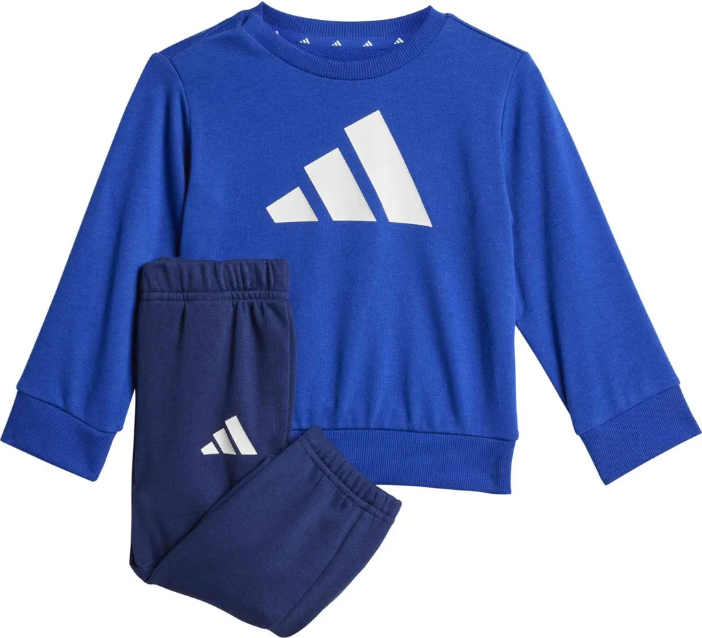 Ensemble de Sport Complet Adidas Bleu Royal et Blanc Taille 24 Mois