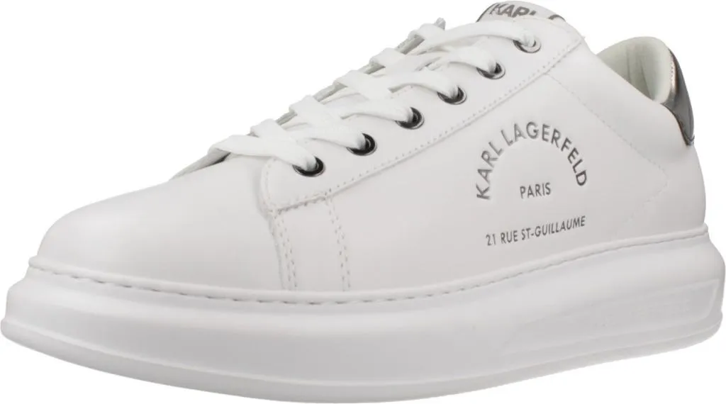 Baskets Karl Lagerfeld Kapri Blanc : Confort et Style sans Compromis