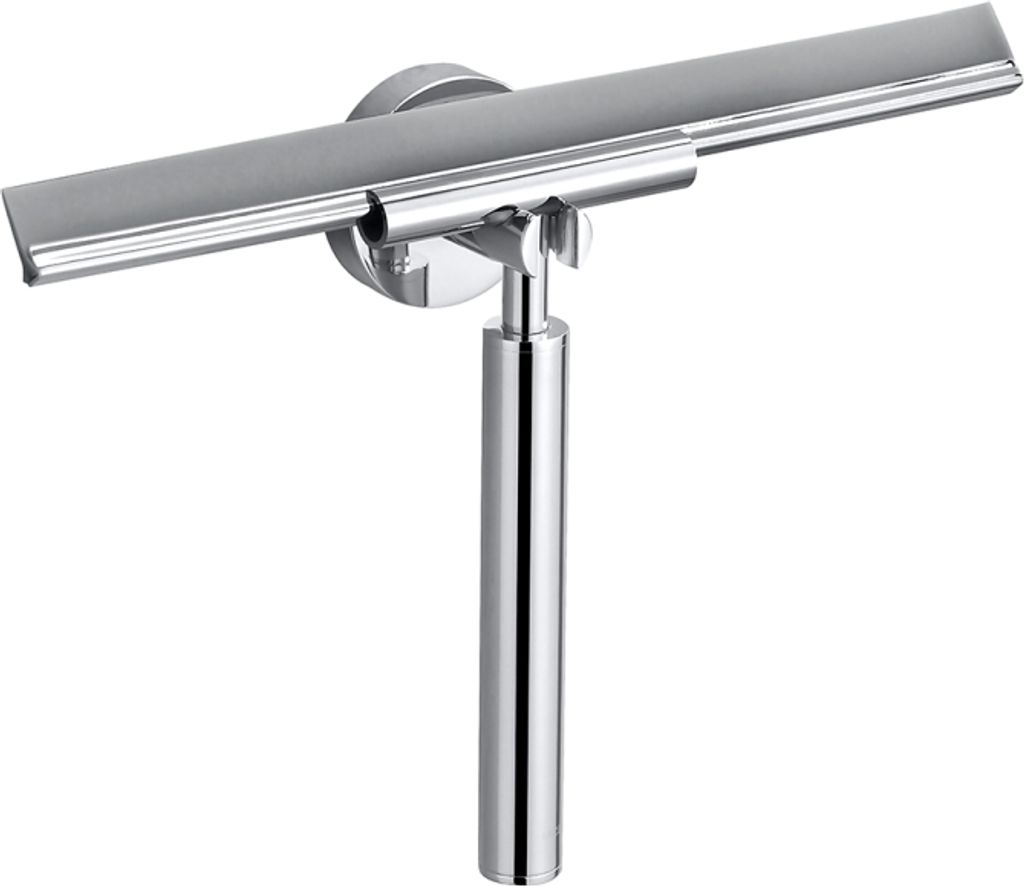 BOMEGA Duschabzieher Messing Chrom poliert 265x175x55 mm für Bad & WC >> zum Bohren oder Kleben