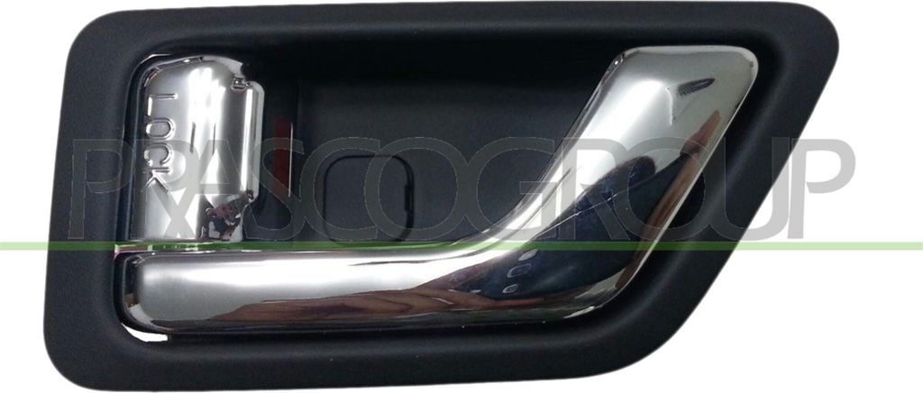 PRASCO HN3308406 Türgriff Innen Vorne Links für HYUNDAI GETZ (TB) Chrom/Schwarz
