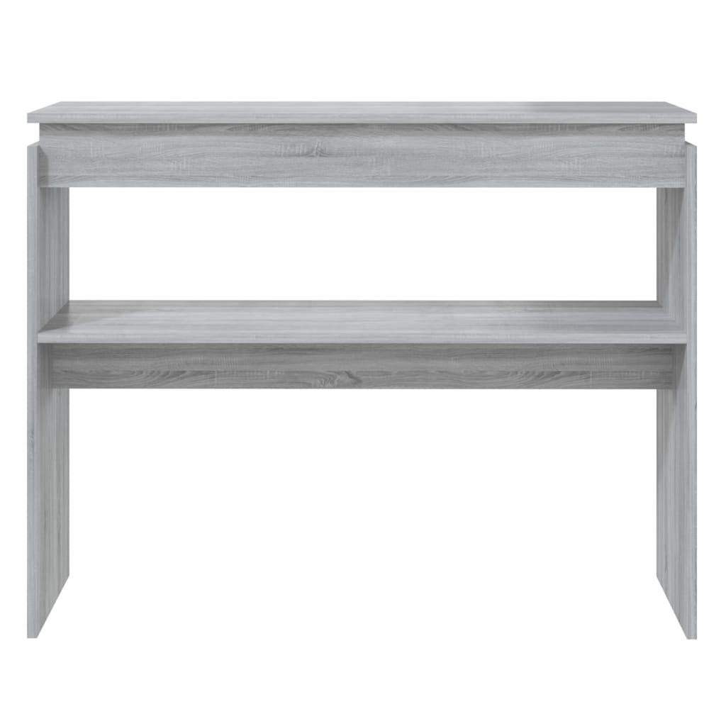 "2026 Aktion"Konsolentisch/Beistelltisch Moderner design - Sofatisch für Wohnzimmer - Grau Sonoma 102x30x80 cm Holzwerkstoff DEMöbel 2325786