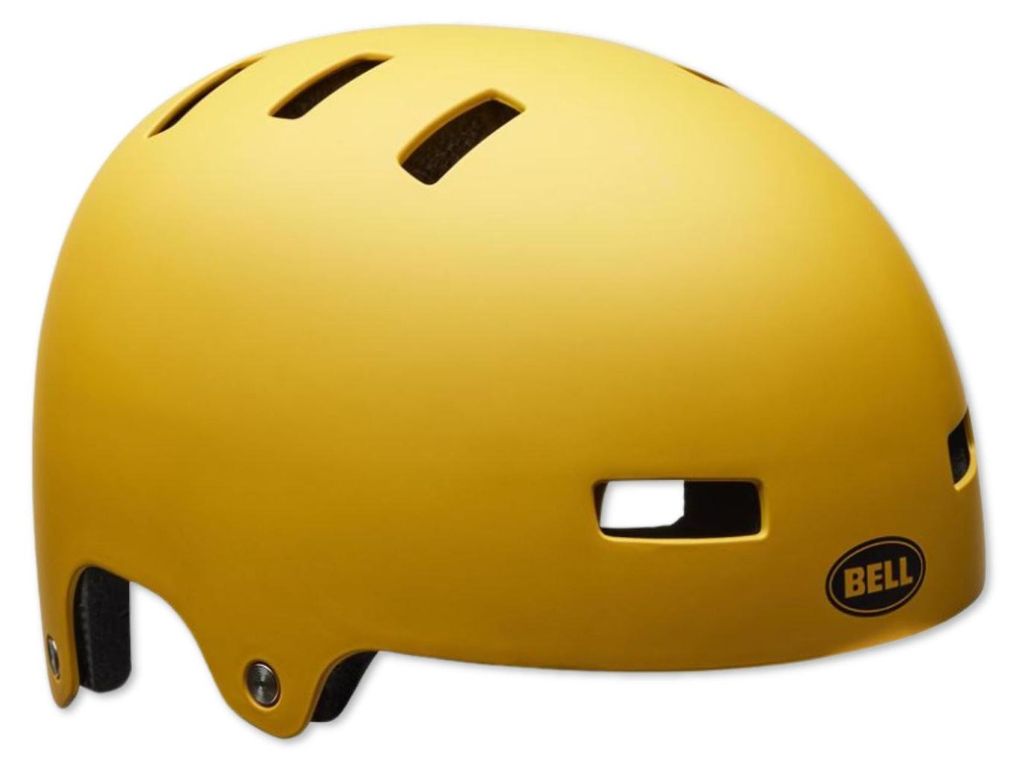 Fahrradhelm Bell Local BMX gelb unisex M