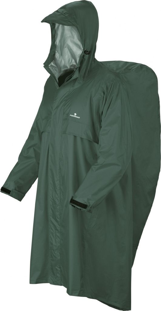 Ferrino Trekker Ripstop Wp Poncho Grün S-M Mann Grün S-M Produktbild 