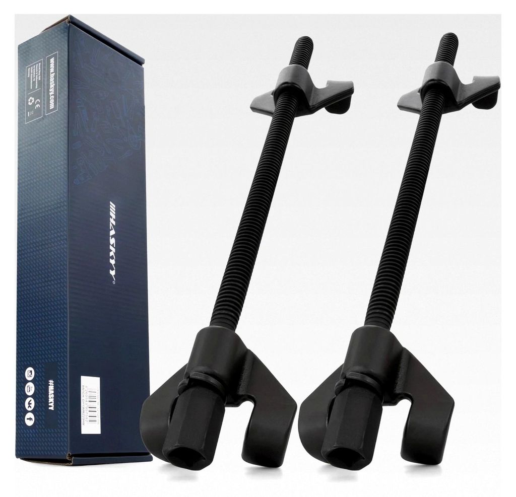 Auto-Federspanner Krallen 380mm I 38cm Spannweite I für PKW-Bereich Tieferlegung Stossdämpfer Montagespanner