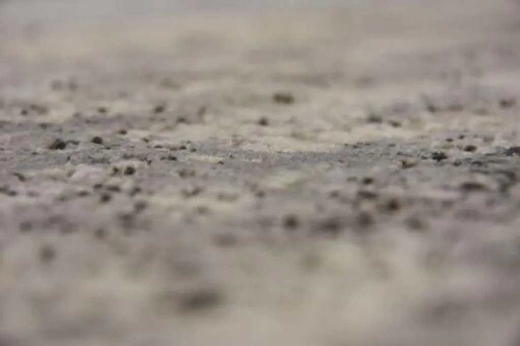 Tapis rond 150 cm Como gris clair - Idéal pour chambre ou sous table