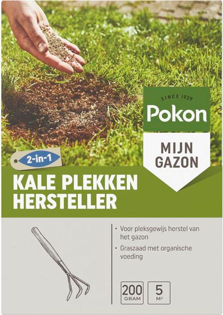 Pokon Grassamen zur Reparatur kahler Stellen 200gr