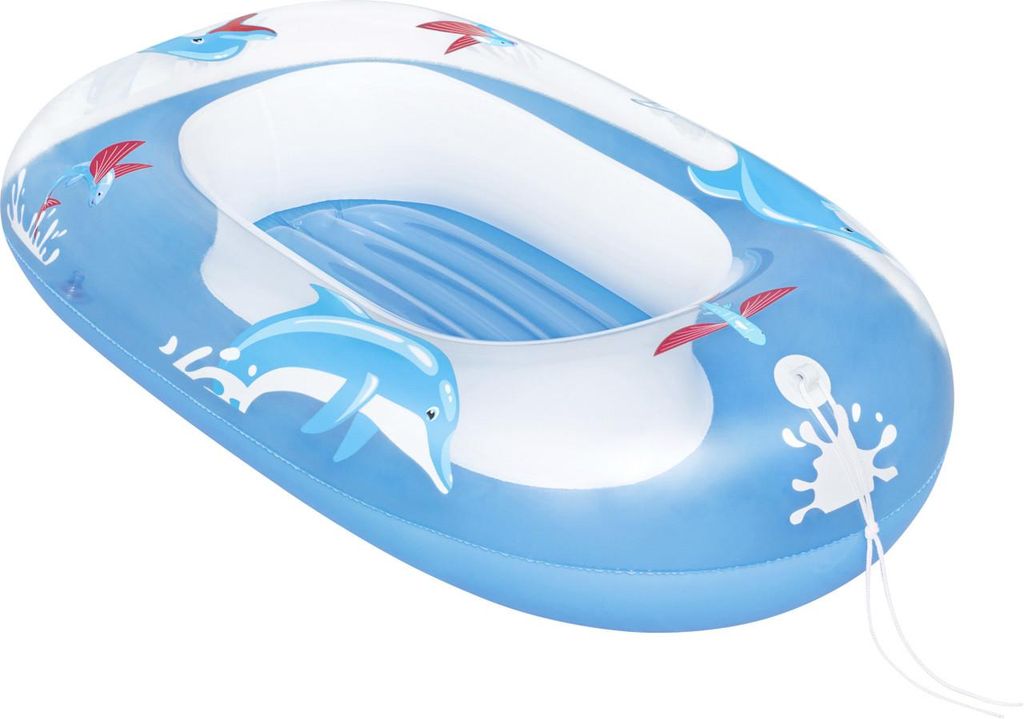 Opblaasbare kinderboot Bestway® 34037 Baby Boat, 102x69 cm Productafbeelding 