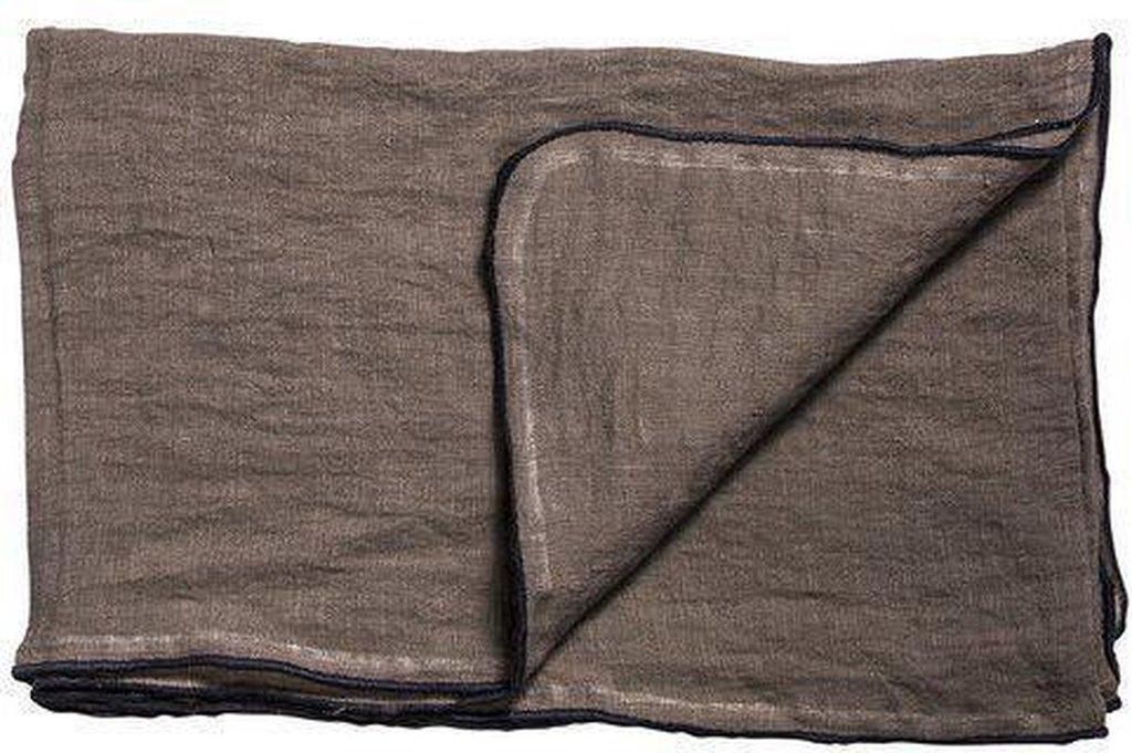 broste copenhagen GRACIE Tischläufer Größe: 40x140, Farbe: Simply Taupe