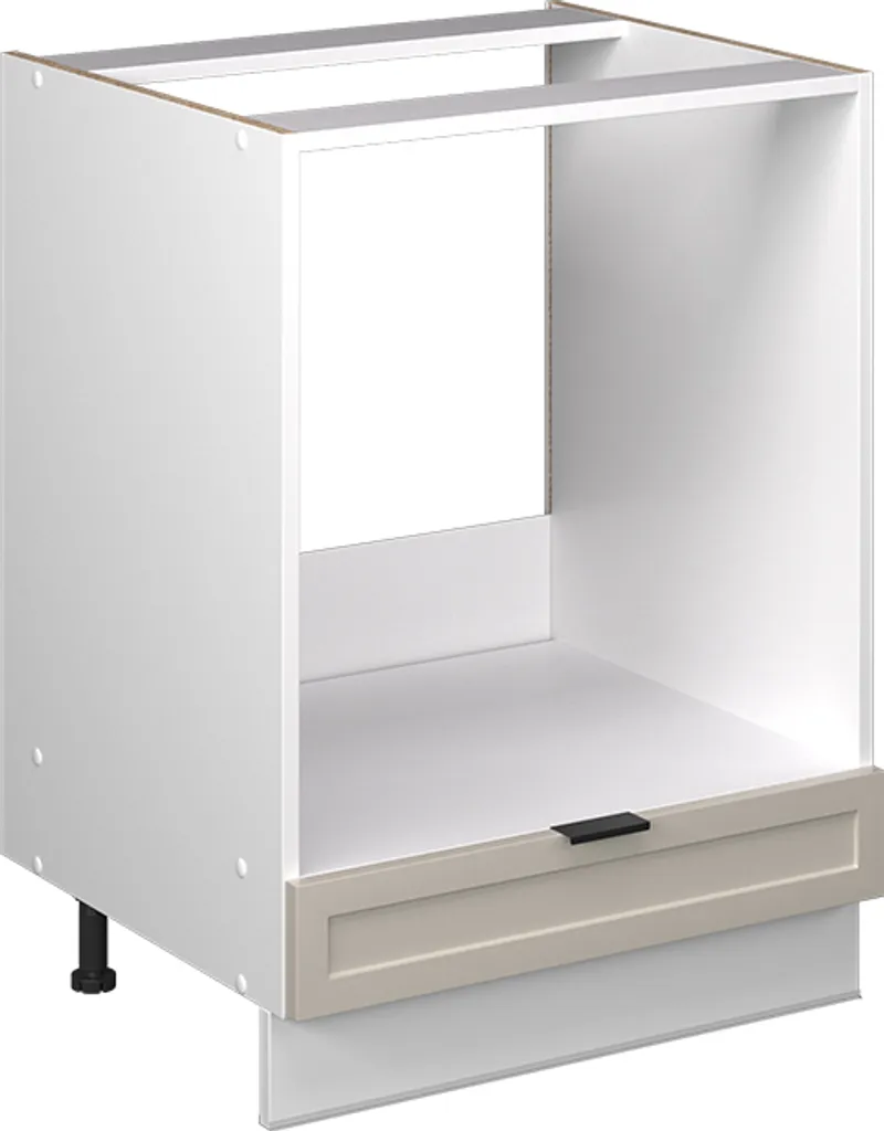 Vicco Mobile per forno da incasso Fame-Line, 60 cm senza piano di lavoro, GrigioBeige/Bianco