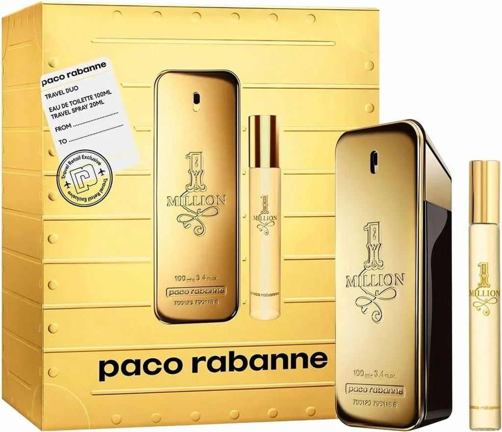 Set mit Herrenparfüm Paco Rabanne EDT